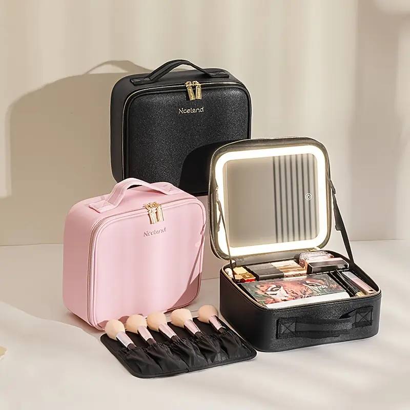 Trousse de maquillage avec miroir lumineux — الوصف 6