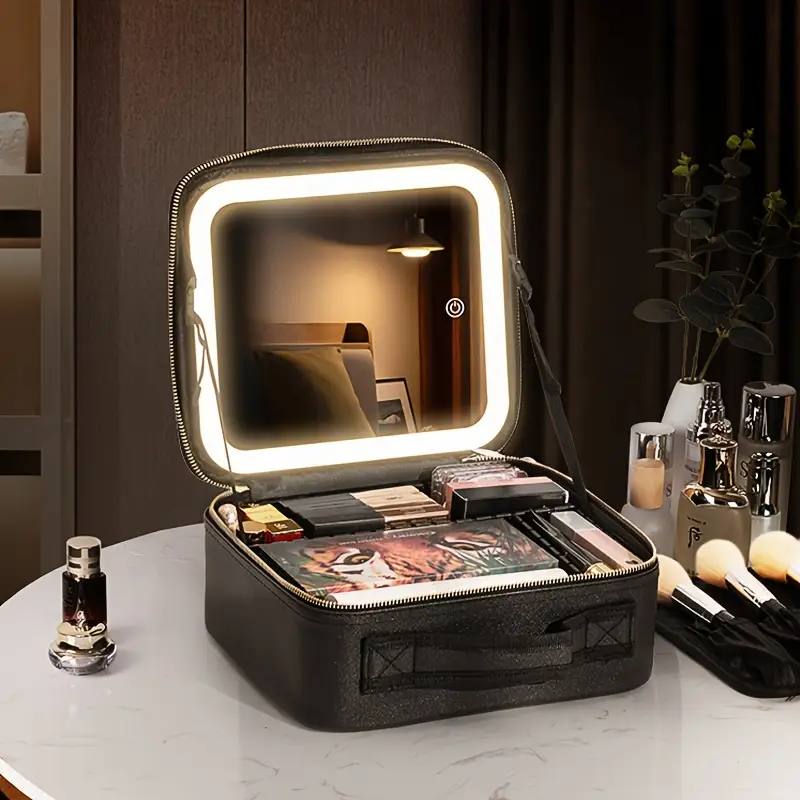 Trousse de maquillage avec miroir lumineux — الوصف 3