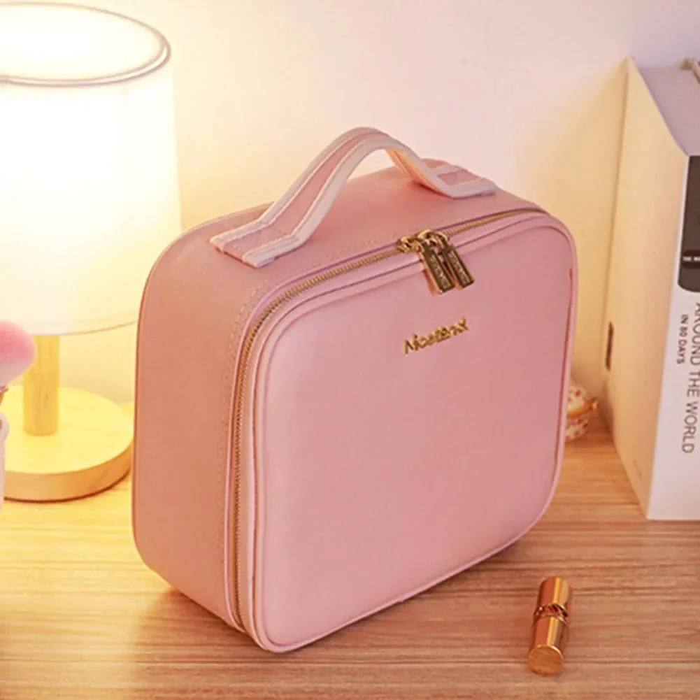 Trousse de maquillage avec miroir lumineux — الوصف 4